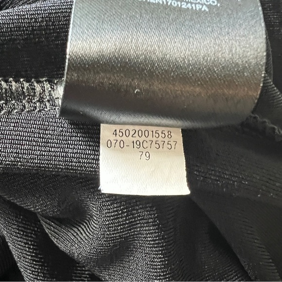 CHICO'S Travelers Long Sleeve Black Tunic Elastic Cuff Black Size 3 (US 16 / 18) - Picture 10 of 10